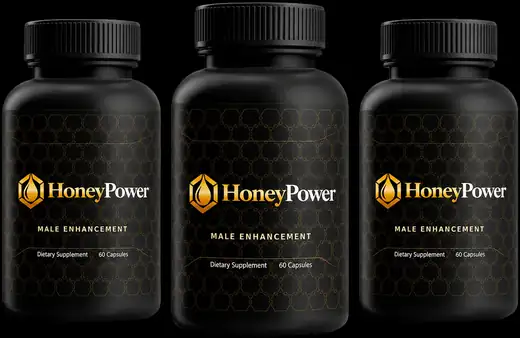HoneyPower daily men's wellness formula for vitality, energy and stamina support